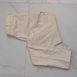 Mango xs cream white pants
